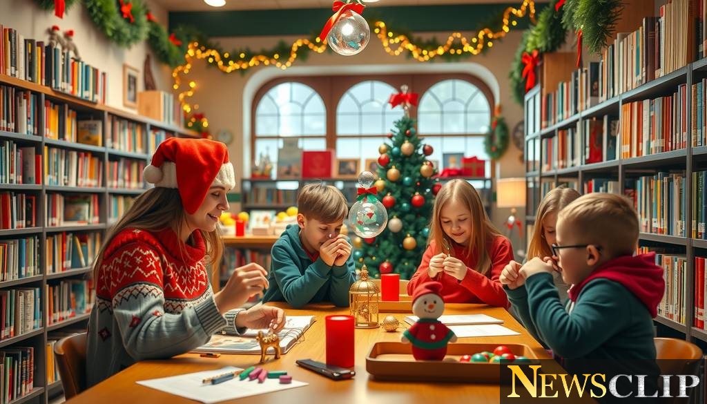 Celebrating Young Readers: Custom Ornaments for Kids' Holiday Reading Program