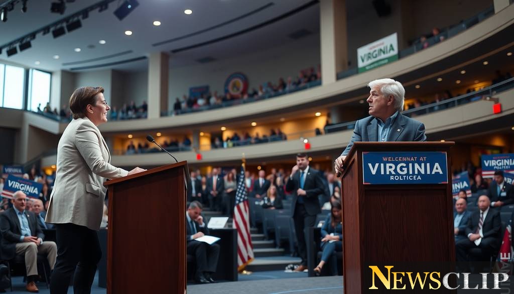 Virginia Governor's Debate: A Divisive Clash Between Earle-Sears and Spanberger