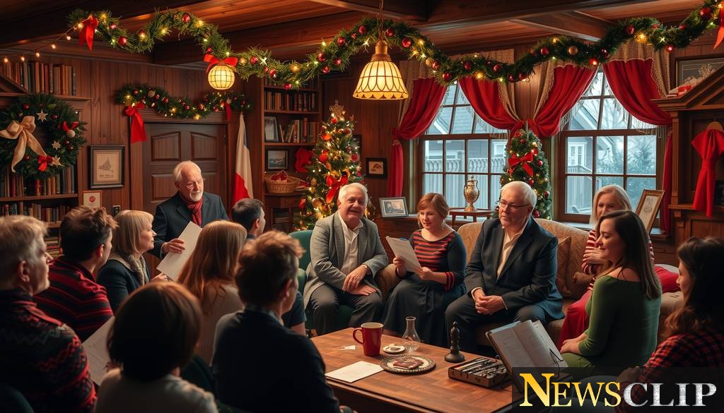 Holiday Cheer Comes Alive at Wolfe Mountain Entertainment's Radio Play in Pomeroy