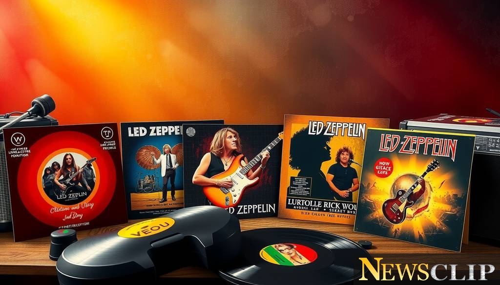 Dive into Nostalgia: Globe Entertainment Teams Up with cllct for Led Zeppelin Collectibles