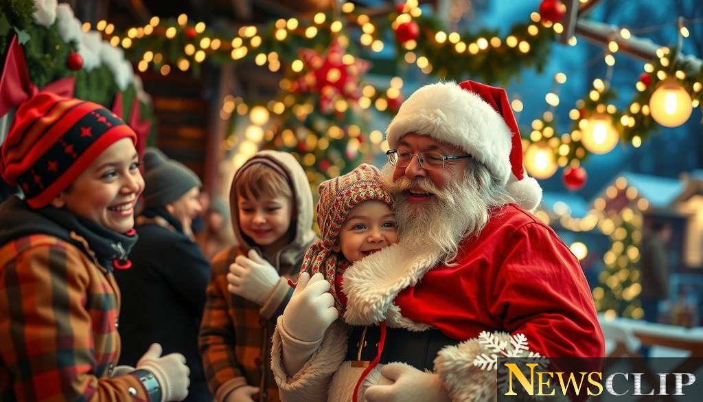 Enchanting Santa Visits and Community Performances Light Up the Festival of Lights