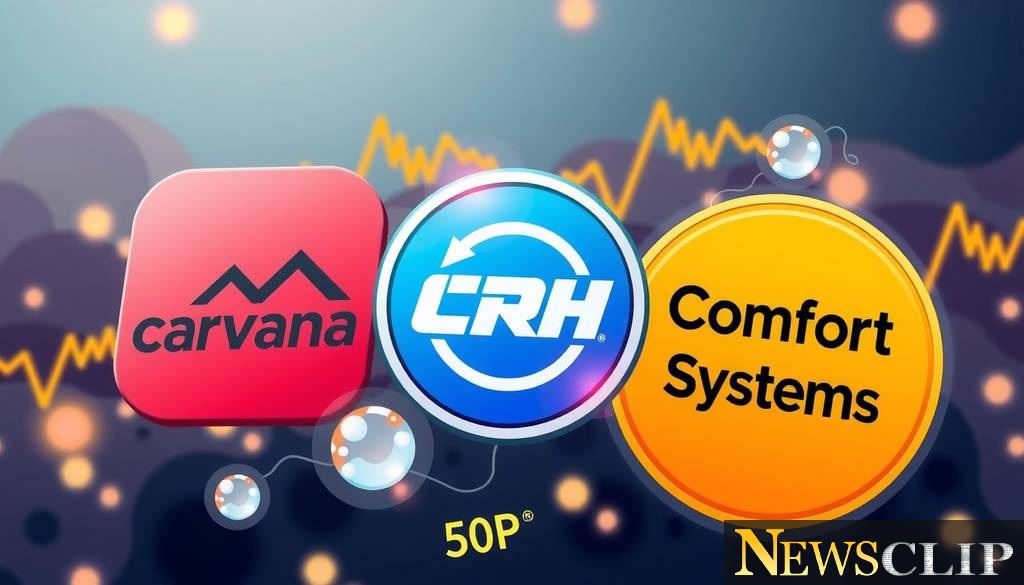 Carvana, CRH, and Comfort Systems: New Entrants in the S&P 500