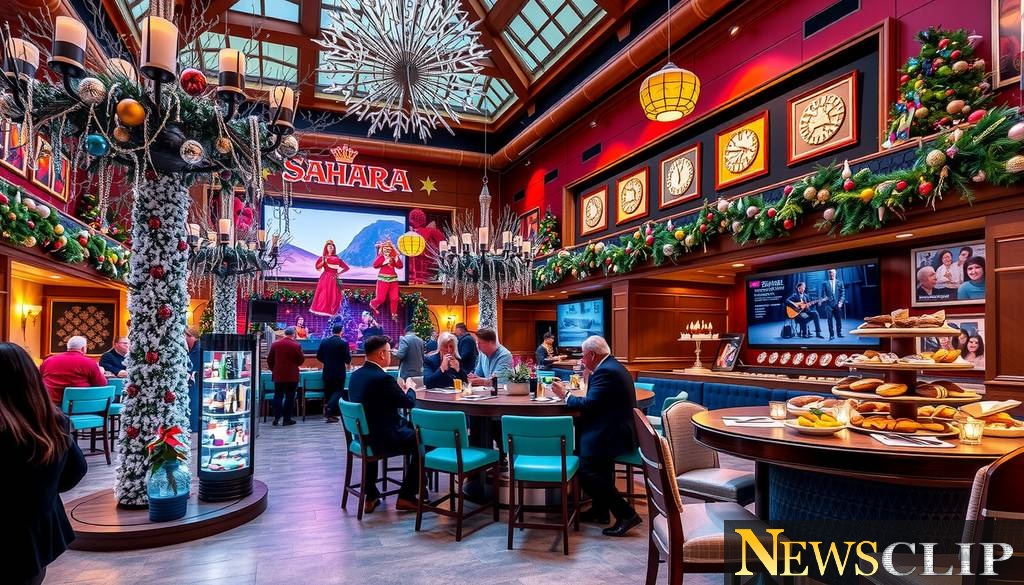 Experience December Magic at SAHARA Las Vegas: Entertainment, Cuisine, and Spa Delights