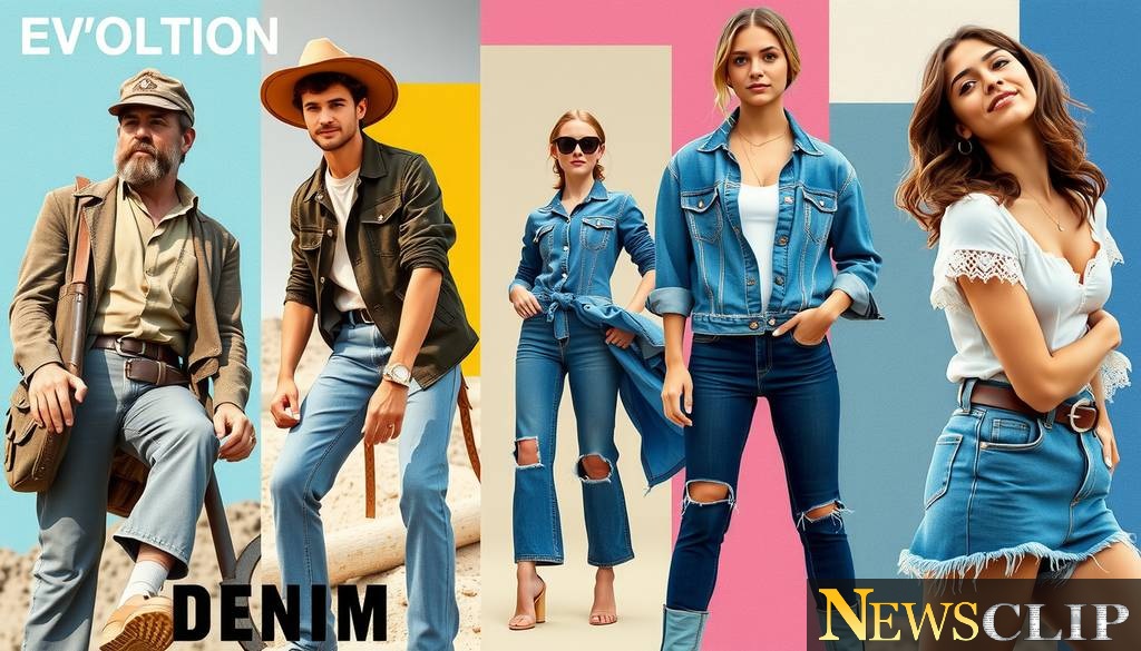 Denim's Timeless Journey: From Gold Rush to Modern Fashion Icons