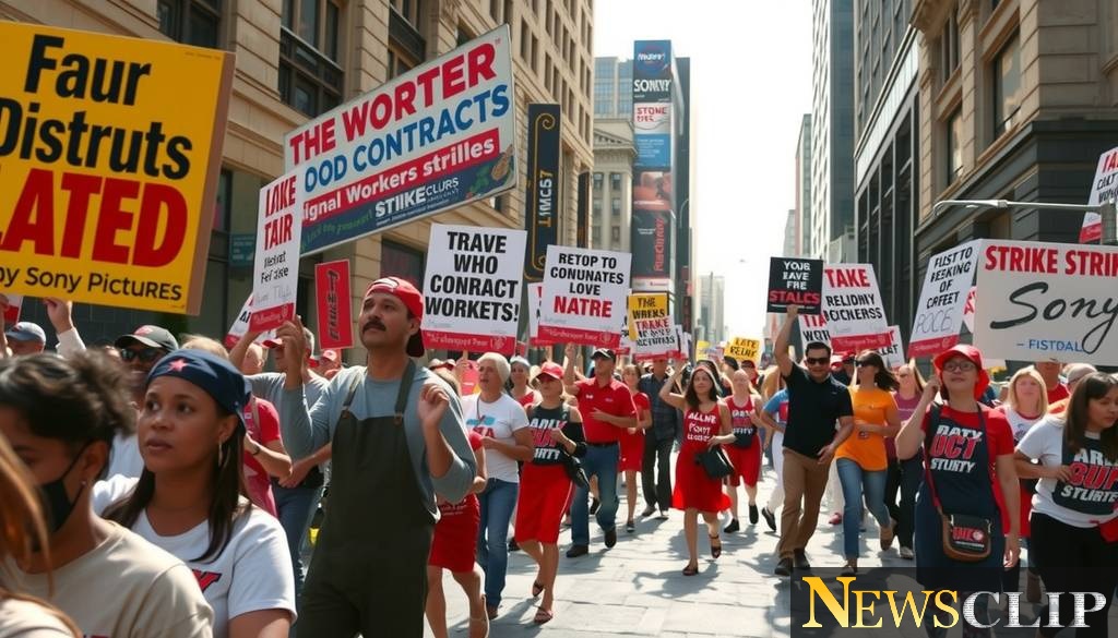 Food Workers Strike at Sony Pictures: A Call for Fair Contracts