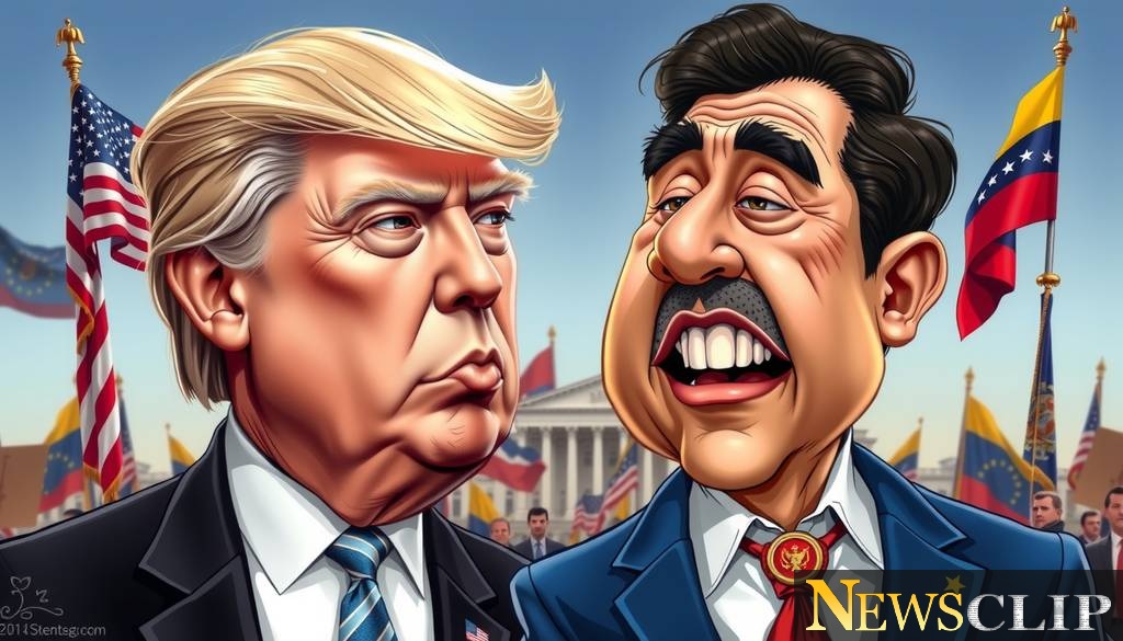 The Cartoon Clash: Trump vs. Maduro and the Power of Political Satire