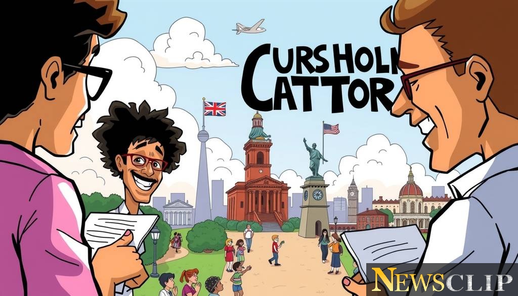 The Power of Satire: Reflecting on Local Issues through Editorial Cartoons