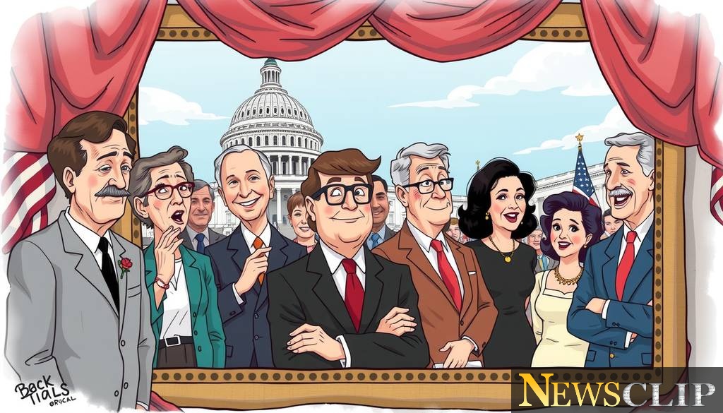 Reflections on Civic Life: A Cartoon's Insight into Public Sentiment