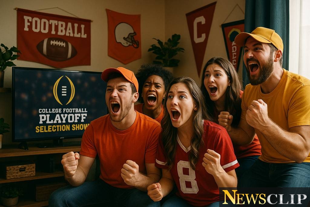 Catch the Thrill of the College Football Playoff Selection Show Live!