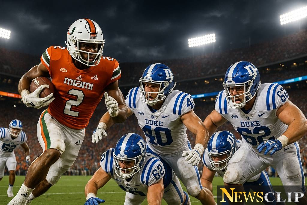 ACC Championship on the Line: Miami and Duke Await Playoff Decisions