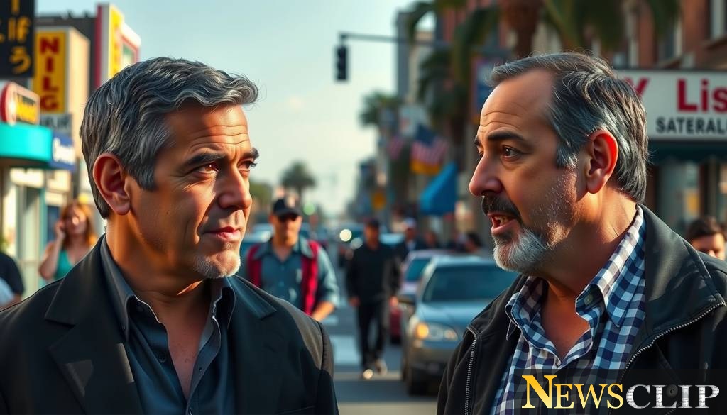 When George Clooney Guests, Adam Sandler Takes Center Stage