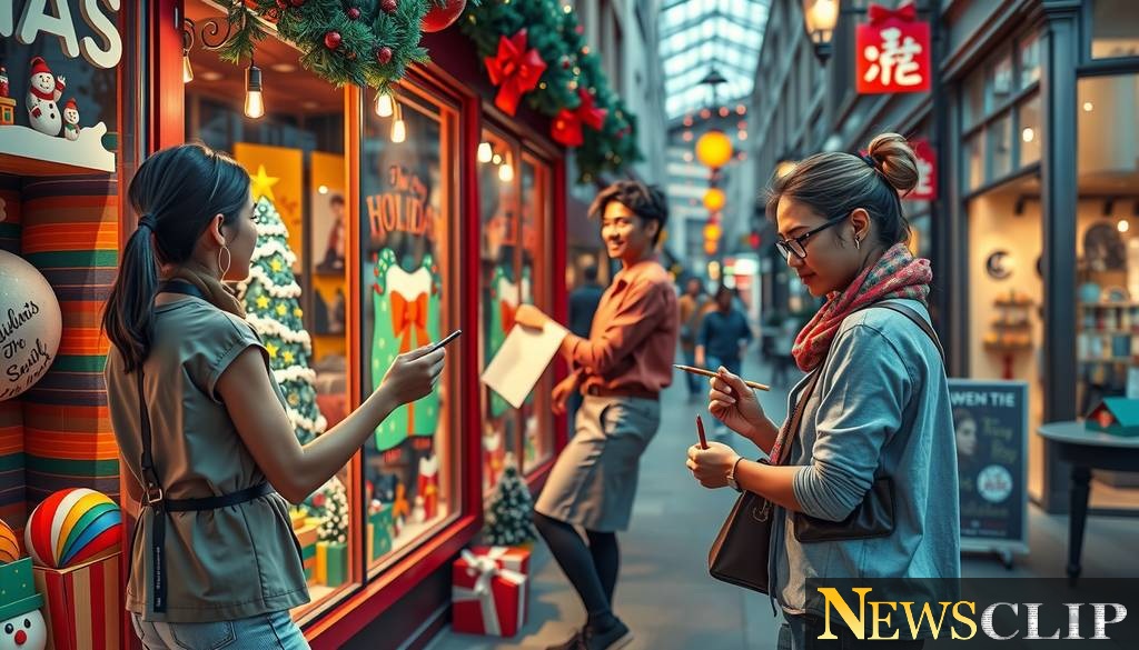 From Festive to Year-Round: How Three Poly Grads Transformed Window Painting