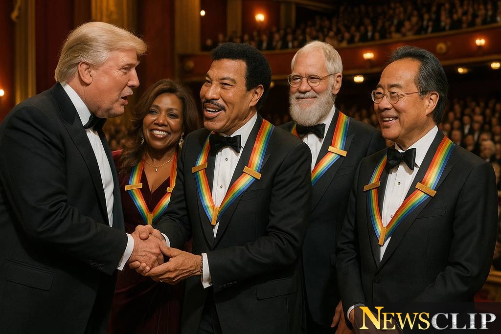 Trump Takes Center Stage at the Kennedy Center Honors