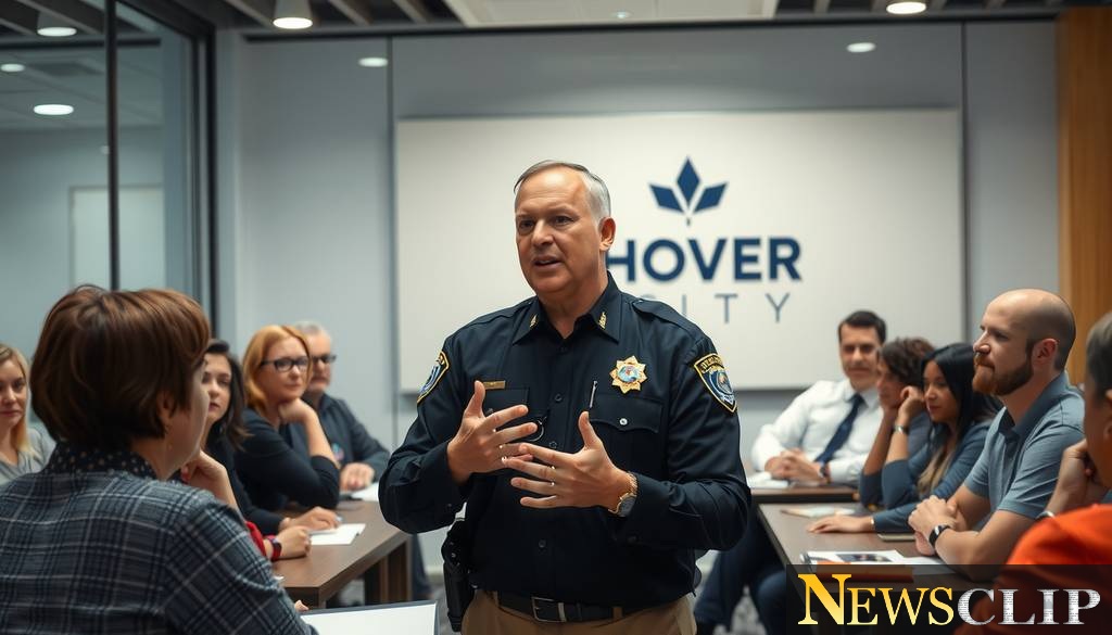 New Perspectives: Police Chief Clay Morris Addresses Hoover's Business Community