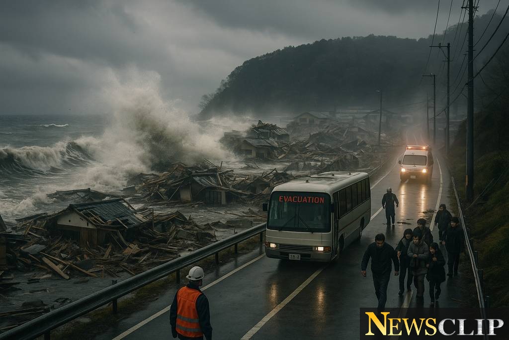 Japan's 7.6-Magnitude Earthquake: Waves of Concern and Evacuation