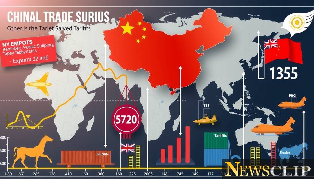 Navigating Trade Turbulence: China's Surging Surplus Amidst Tariffs