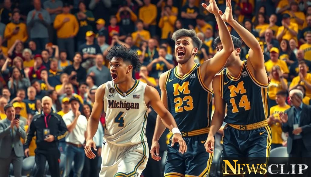 Michigan Ascends to No. 1: A Thrilling Shift in College Basketball Rankings