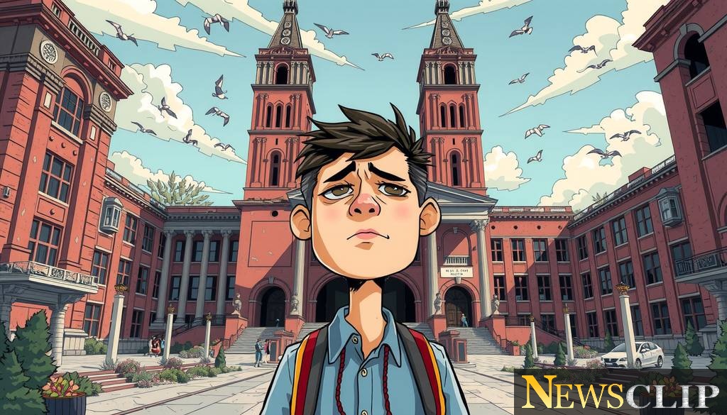 The Crumbling Campus: A Satirical Reflection on Higher Education