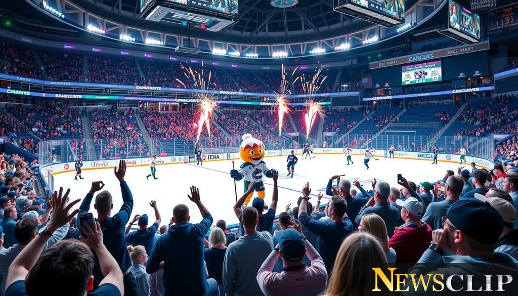 Behind the Scenes with the Canucks' Award-Winning Game Entertainment Team