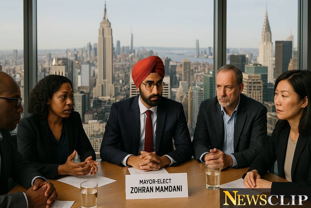 Mayor-elect Zohran Mamdani Tackles NYC Housing Crisis with Business Leaders