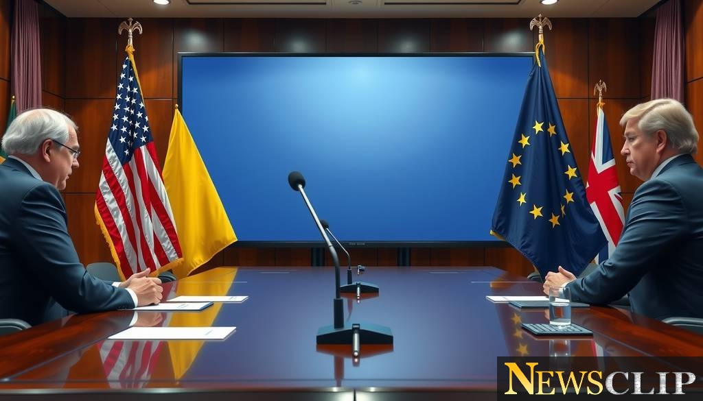 Urgent Diplomatic Talks: Ukraine, U.S., and Europe Converge This Saturday on Trump's Strategy