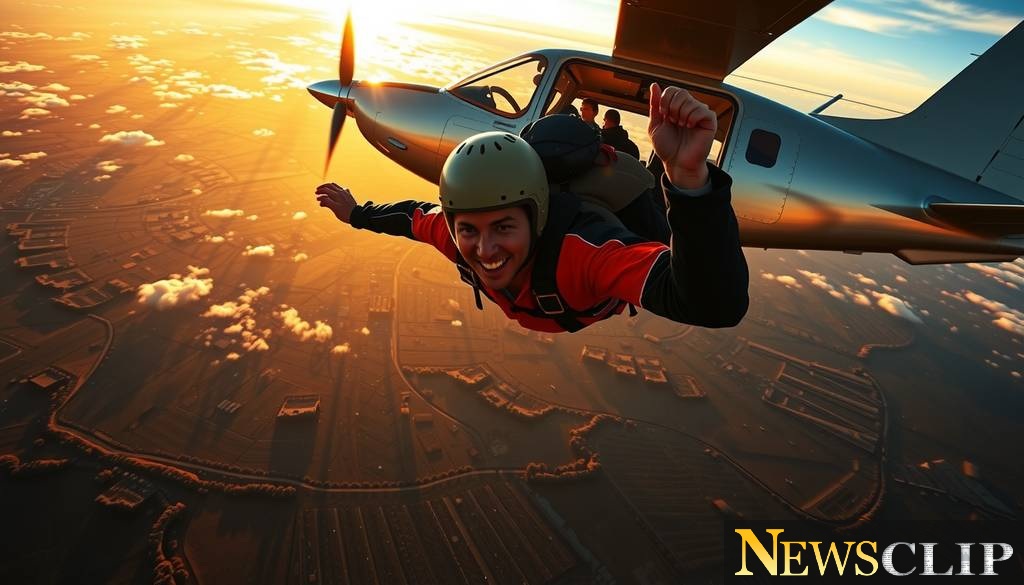 Unraveling the Skydiving Incident: A Tale of Calculation and Chaos