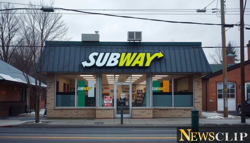 Maine's Subway Shops Shut Down Following Business Certificate Revocation