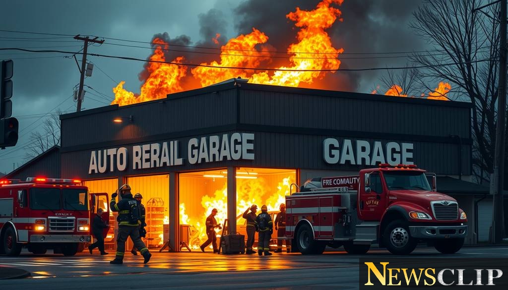 Cicero Blaze: Mando's Auto Repair Faces Heavy Damage from Fire Incident