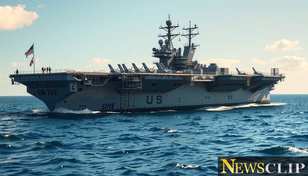 After Eight Months, the Damaged US Aircraft Carrier: A Closer Look
