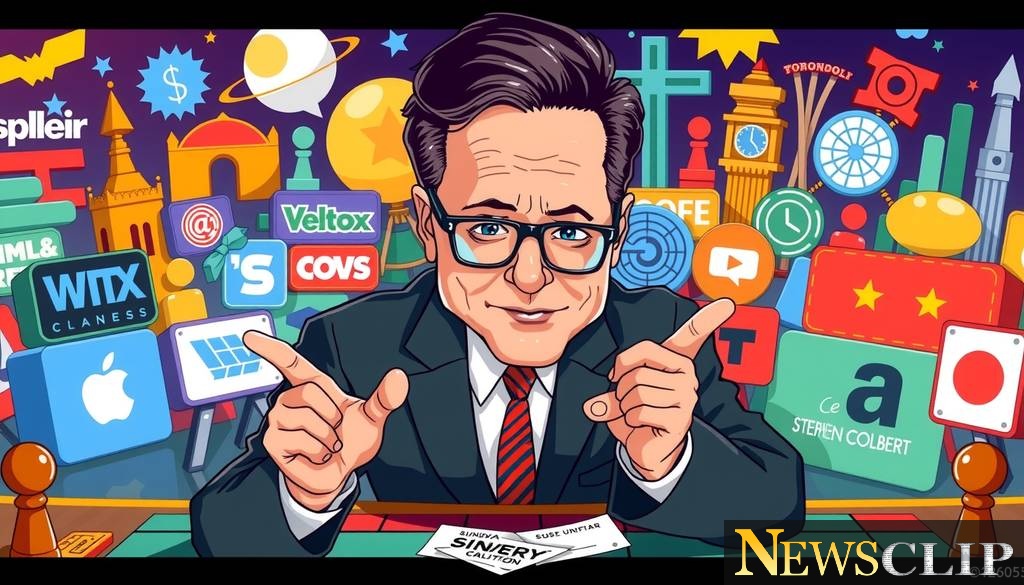 Colbert's Curious Take on Paramount's Warner Bros. Bid