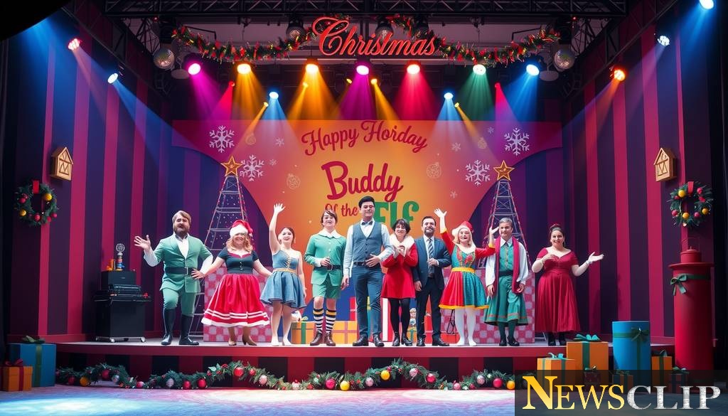 Join the Holiday Cheer: 'Buddy the Elf' Lights Up Kennewick