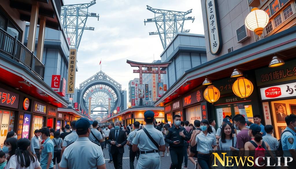Violence Erupts at Southern Japan Entertainment Complex