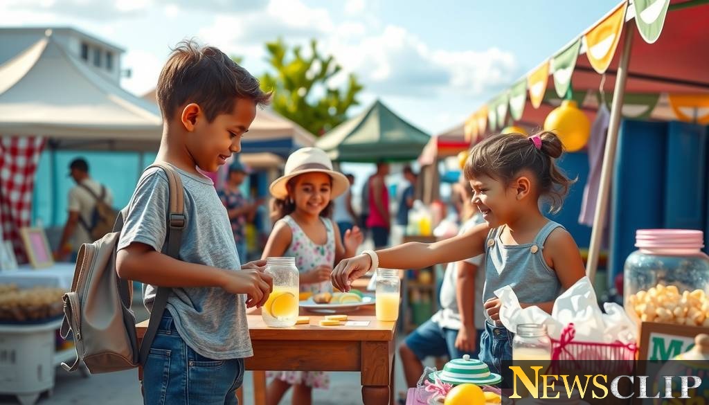Empowering Young Minds: Denton's Lemonade Lane Market Teaches Entrepreneurship