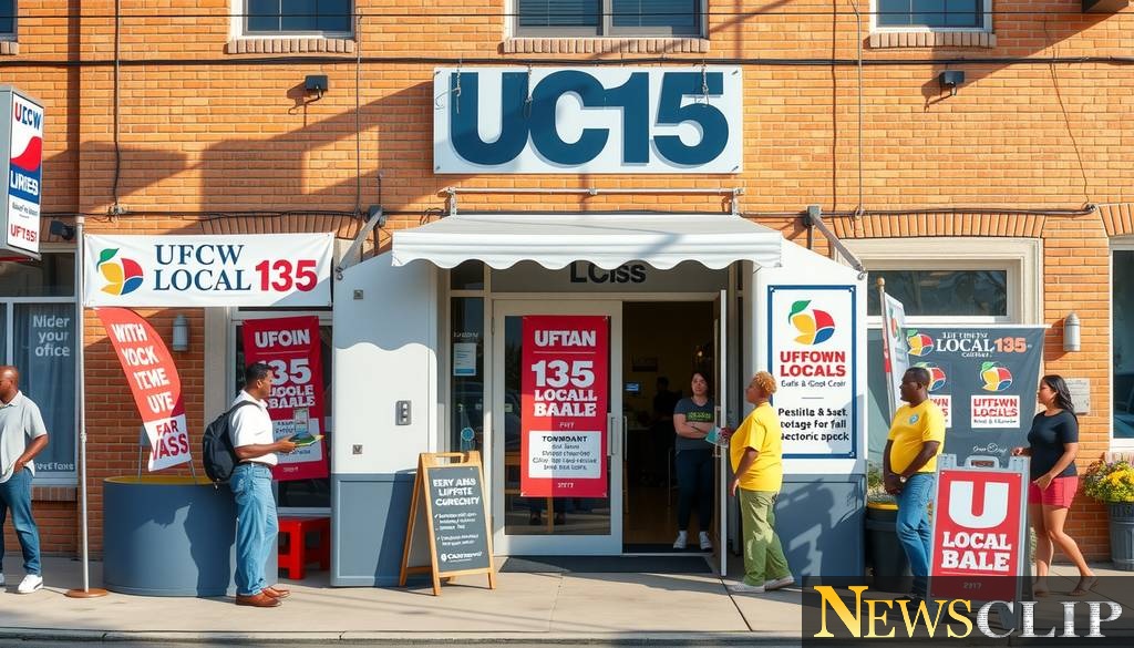 UFCW Local 135: Opening New Doors with Temporary Office