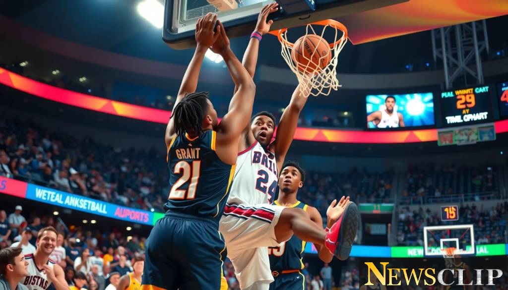 Jerami Grant Lights Up the Court with 18 Points in Just 18 Minutes!