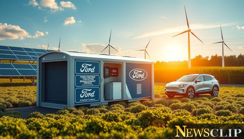 Ford's Bold Step: Launching a Battery Storage Business for the Future