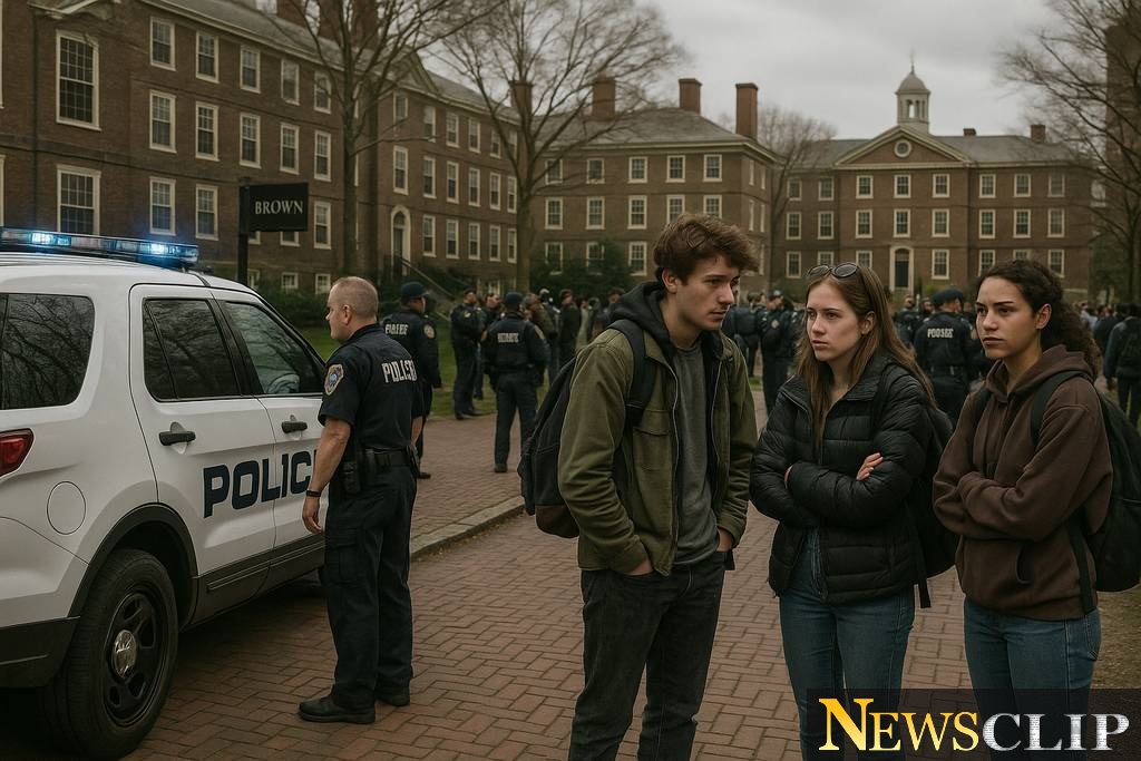 Urgent Search for Brown University Shooter: Tensions Heighten