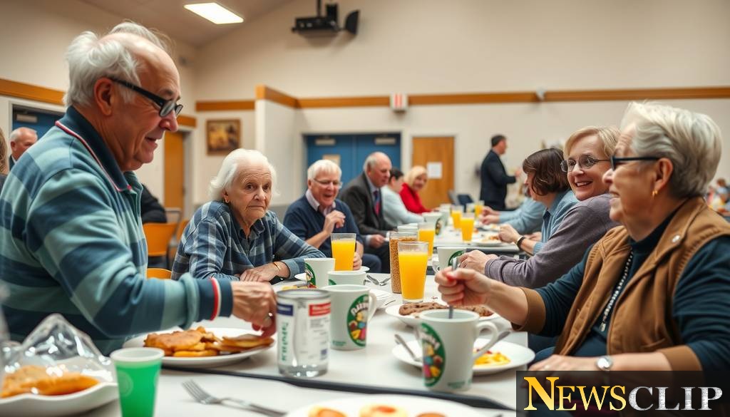 A Heartwarming Gathering: Springfield High School Hosts Local Seniors