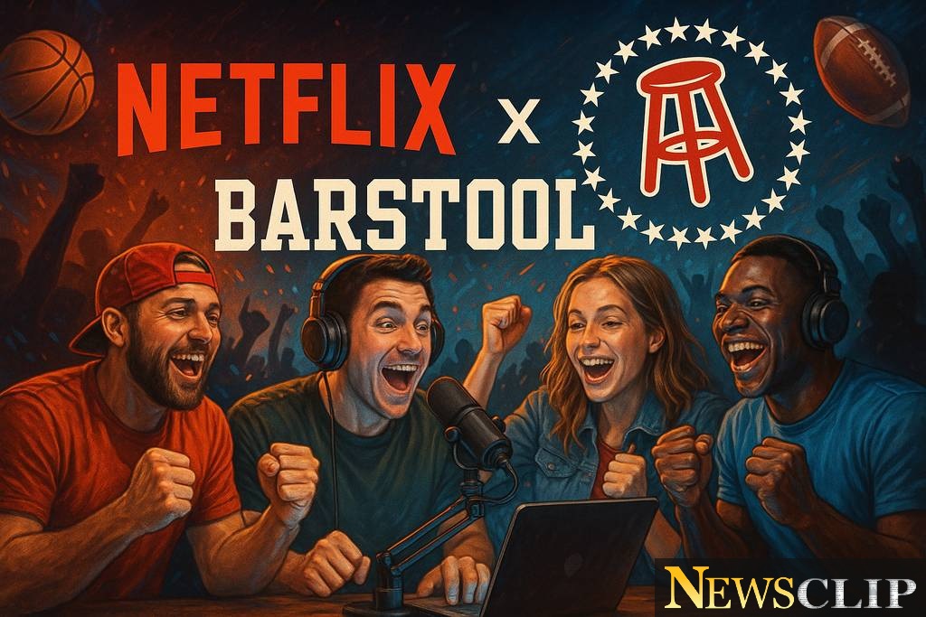 Netflix Teams Up with Barstool Sports: A Game-Changing Video Podcast Deal