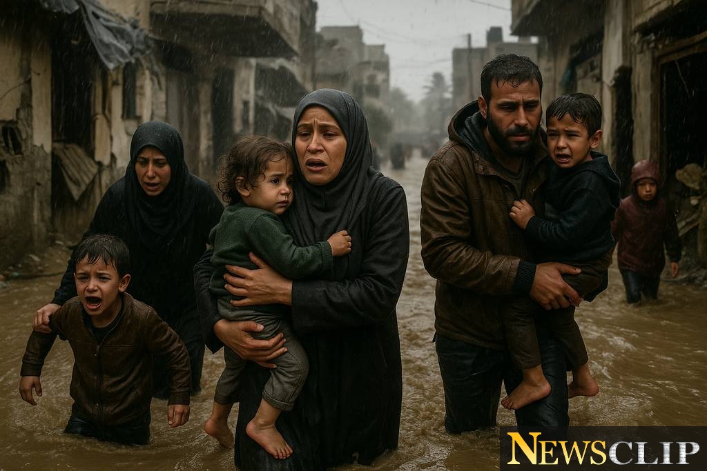 Gaza Families Face Dire Aftermath of Catastrophic Rains