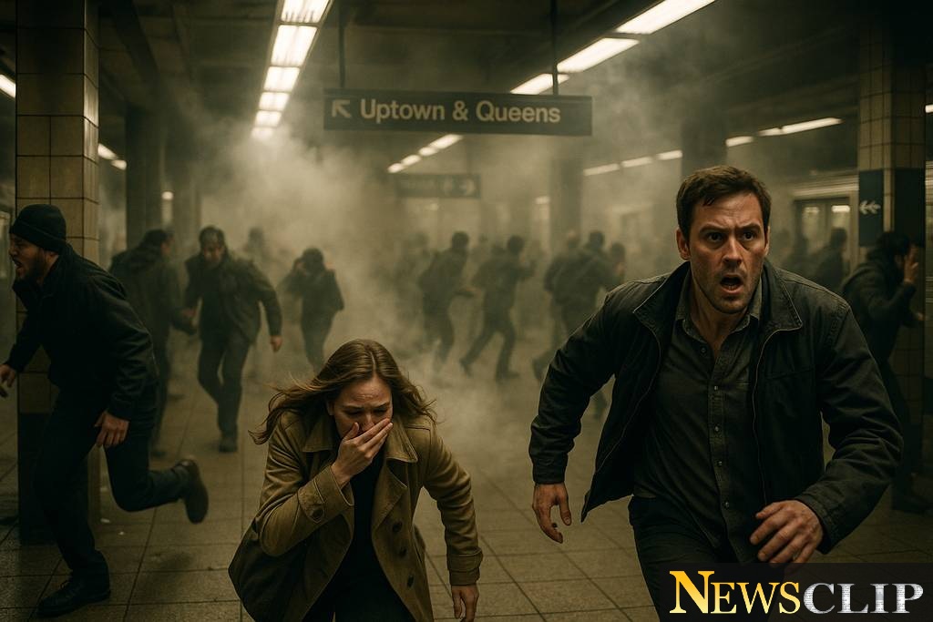 Chaos Unleashed: Taipei's Shocking Knife and Smoke Grenade Attack