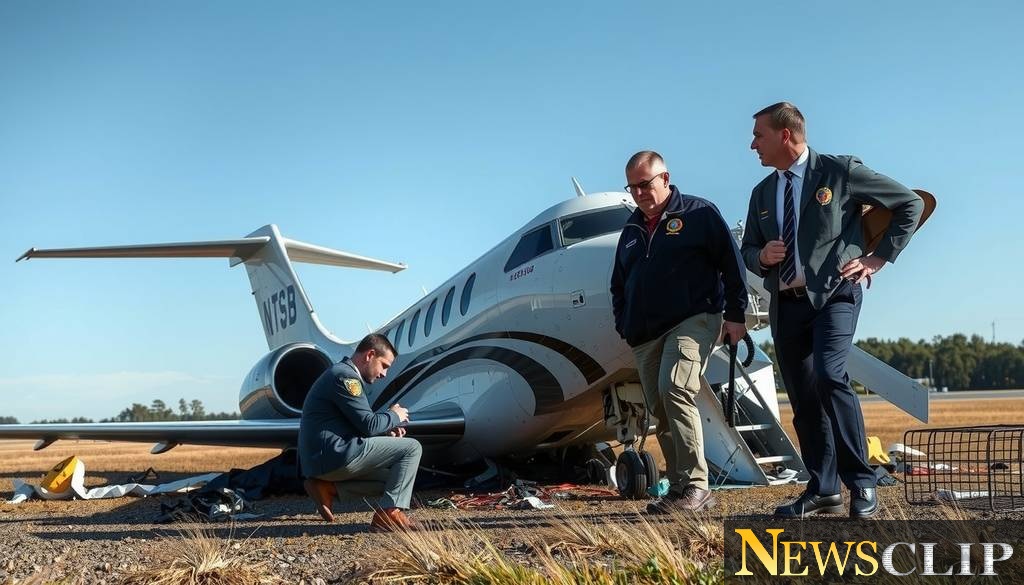 NTSB Launches Investigation into North Carolina Business Jet Crash