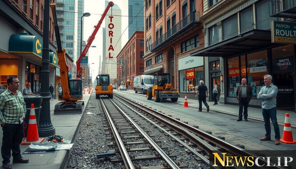 Blackstone Businesses Push for Relief Amid Streetcar Construction Disruptions