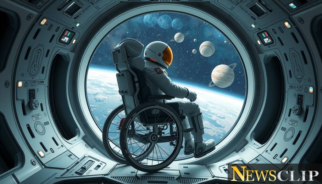 Breaking Boundaries: The First Wheelchair User in Space