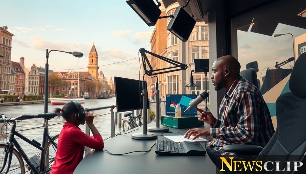 How Amsterdam's Radio Station Supports Sudan Amid Funding Cuts