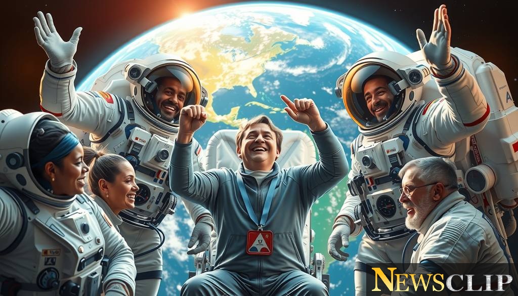 Breaking Barriers: The First Wheelchair User in Space