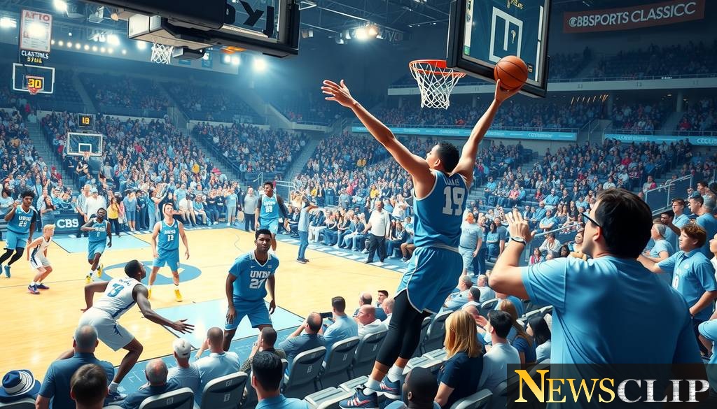UNC's Dramatic CBS Sports Classic Win: A Step Closer to Glory