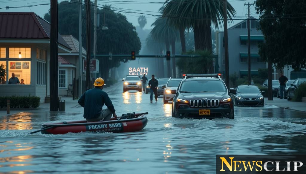 As California Faces Catastrophic Flooding, One Life Lost Amid Heavy Rains