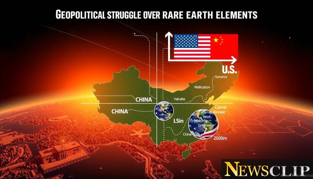 Taking Back Control: America's Fight Against China's Rare Earth Monopoly
