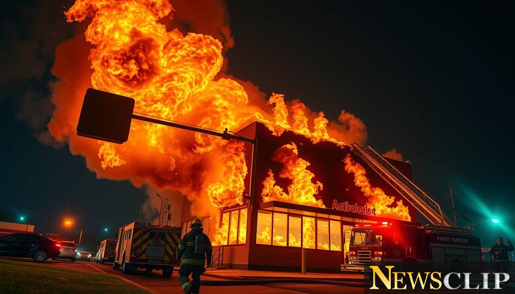 Devastating Blaze Engulfs Local Business in McCreary County